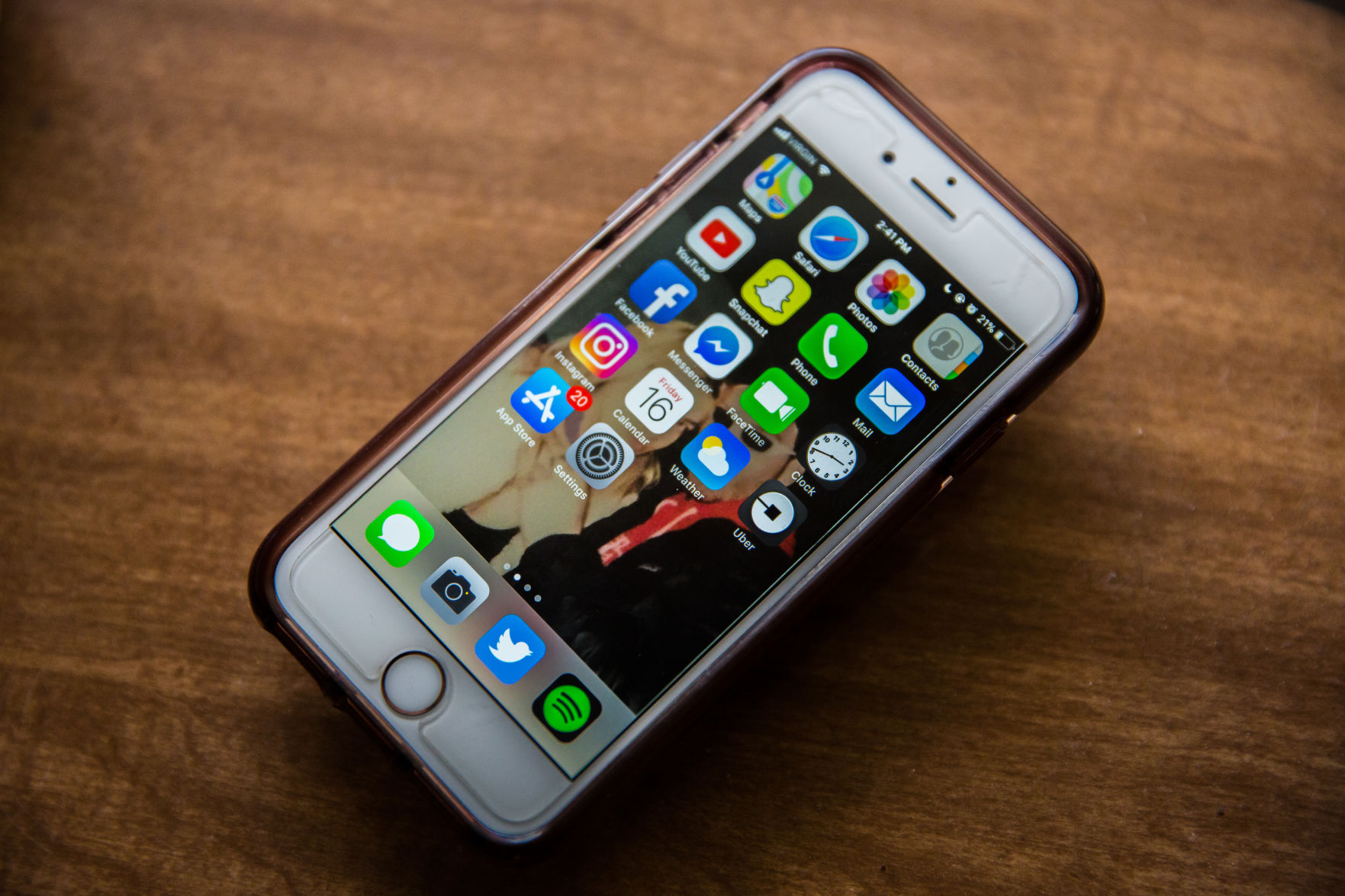 Hold App iPhone Stock Photo - Liam McInnis